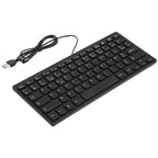 TT-A01 Ultra-thin Design Mini Wired Keyboard, French Version — French Version
