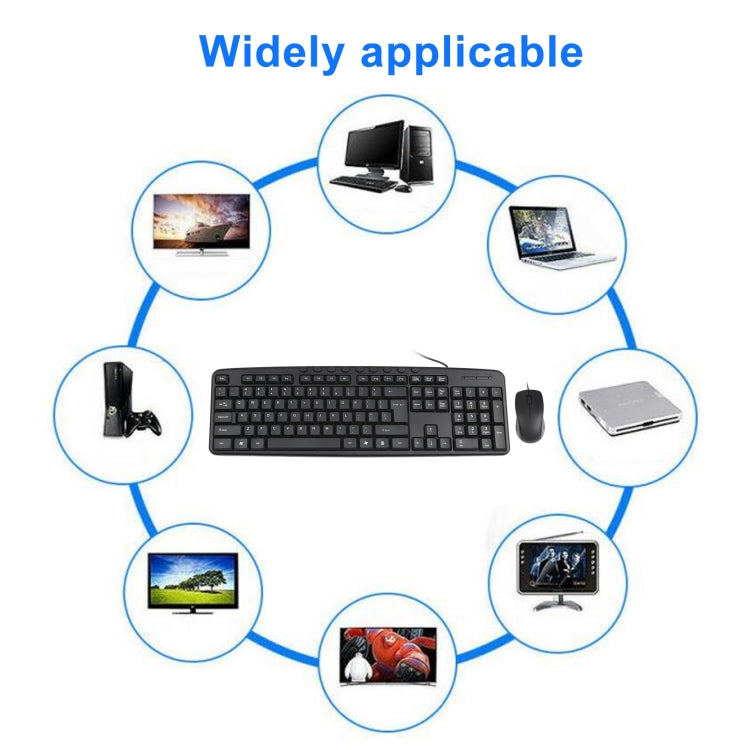 KB-8377 USB Wired Keyboard Mouse Set — view 8