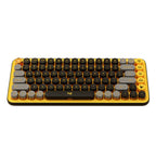 Logitech POP KEYS Round Button Bluetooth Mechanical Keyboard — Yellow