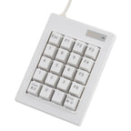 DX-20A 20-keys USB Wired Mechanical Black Shaft Mini Numeric Keyboard — DX-20A