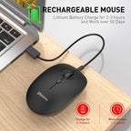MKESPN 859 2.4G Charging Version Wireless Mouse — view 5