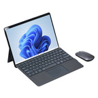 Tablet Colorful Backlight Bluetooth Keyboard Leather Case with Pen Slot, For Microsoft Surface Pro 8 — view 5
