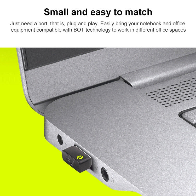 Logitech Bolt USB Wireless Receiver Wireless Mouse Keyboard Receiver — view 3