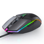 S700 Colorful Light USB Wired Office Gaming Mouse