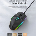S700 Colorful Light USB Wired Office Gaming Mouse