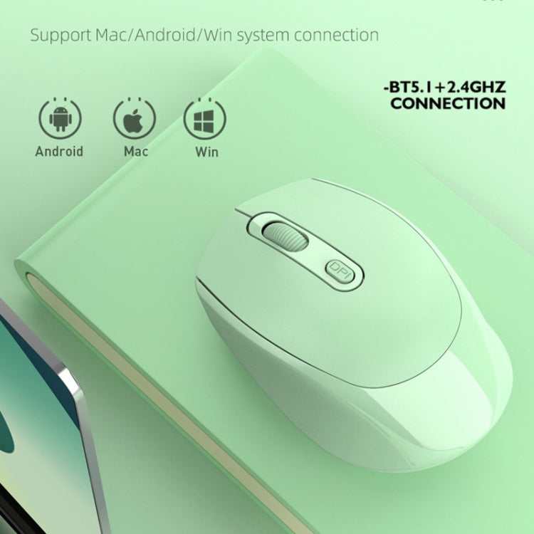 HXSJ M107 4-buttons 1600 DPI 2.4GHz Wireless Mouse