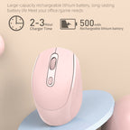 HXSJ M107 4-buttons 1600 DPI 2.4GHz Wireless Mouse