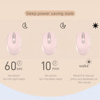 HXSJ M107 4-buttons 1600 DPI 2.4GHz Wireless Mouse