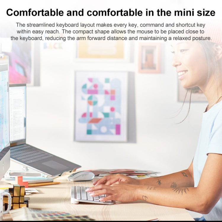 Logitech MX Keys Mini Wireless Bluetooth Ultra-thin Smart Backlit Keyboard — view 5