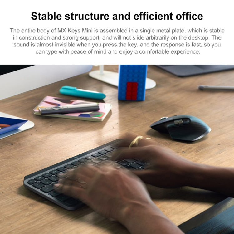 Logitech MX Keys Mini Wireless Bluetooth Ultra-thin Smart Backlit Keyboard — view 6