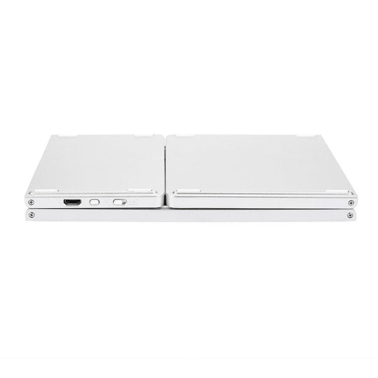 B033 Rechargeable 3-Folding 64 Keys Bluetooth Wireless Keyboard with Touchpad