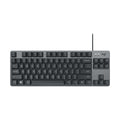 Logitech K835 Mini Mechanical Wired Keyboard, Green Shaft