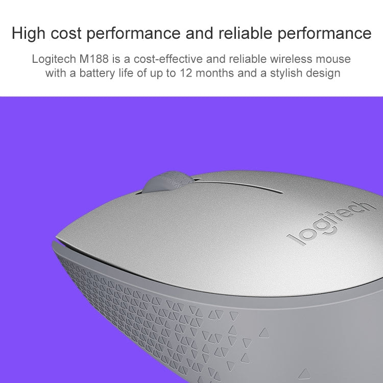 Logitech M188 Fashion Wireless Mouse