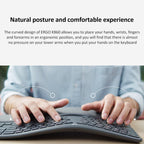 Logitech ERGO K860 2.4G Wireless Keyboard Bluetooth Dual Mode Ergonomic Split Keyboard — view 3