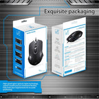 Chasing Leopard 129 USB Universal Wired Optical Gaming Mouse with Counter Weight, Length: 1.3m — view 4