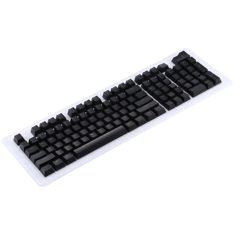 ABS Translucent Keycaps, OEM Highly Mechanical Keyboard, Universal Game Keyboard — Black