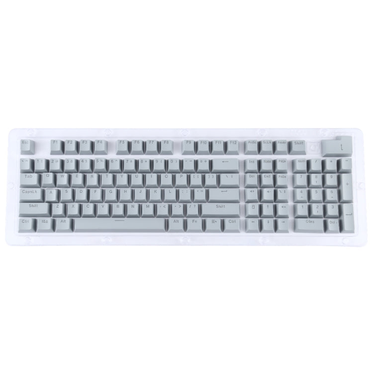 ABS Translucent Keycaps, OEM Highly Mechanical Keyboard, Universal Game Keyboard — White