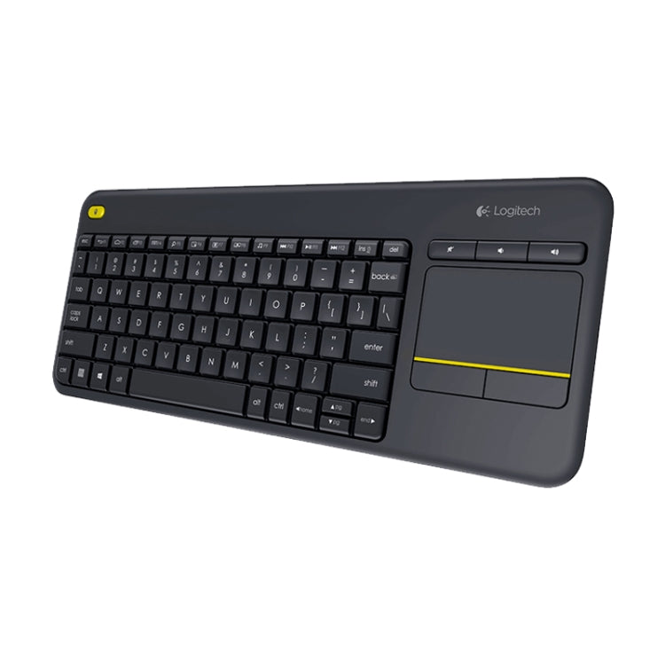 2.4GHz Wireless Touch Control Keyboard, Wireless Range: 10m, Logitech K400 Plus