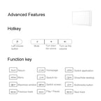 2.4GHz Wireless Touch Control Keyboard, Wireless Range: 10m, Logitech K400 Plus