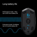 Logitech G304 LIGHTSPEED 12000 DPI 6 Programmable Buttons HERO Sensor Wireless Gaming Mouse — view 5