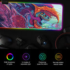 Computer Monster Pattern Illuminated Mouse Pad, Size: 90 x 40 x 0.4cm, 90 x 40 x 0.4cm — view 9