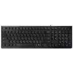 Lenovo K5819 Office Simple Ultra-thin Wired Keyboard — K5819 (Black)