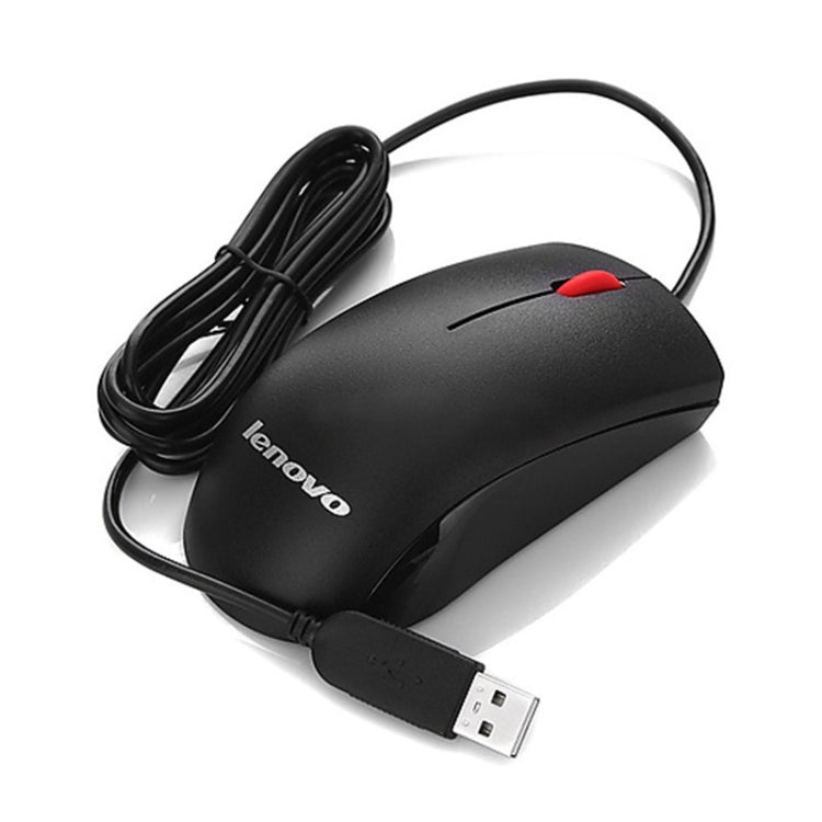 Lenovo M120 Pro Fashion Office Red Dot Wired Mouse
