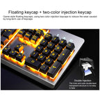 YINDIAO K002 USB Wired Mechanical Feel RGB Backlight Keyboard + Optical Mouse + Headset Set