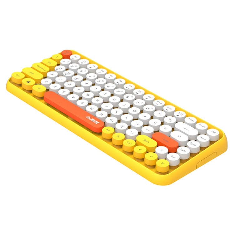 Ajazz 308I 84 Keys Tablet Mobile Phone Computer Household Office Bluetooth Keyboard