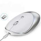 HXSJ T36 2.4G Bluetooth 5.0+3.0 Three-mode Silent Design Wireless Bluetooth Mouse