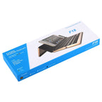 F18 Ultra-slim Rechargeable Foldable 58 Keys Bluetooth Wireless Keyboard with Holder — view 10