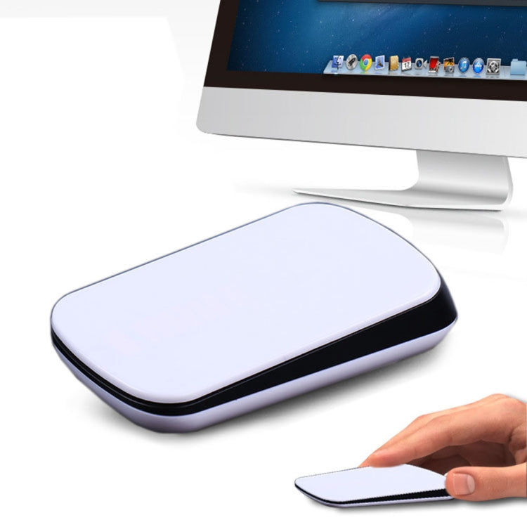 TM-825 2.4GHz 1200 DPI Wireless Touch Scroll Optical Mouse for Mac Desktop Laptop(White)