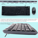 Logitech MK200 Wired Keyboard Mouse Set — view 3