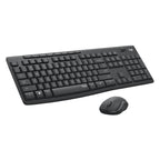 Logitech MK295 USB Wireless Silence Keyboard Mouse Set — Black