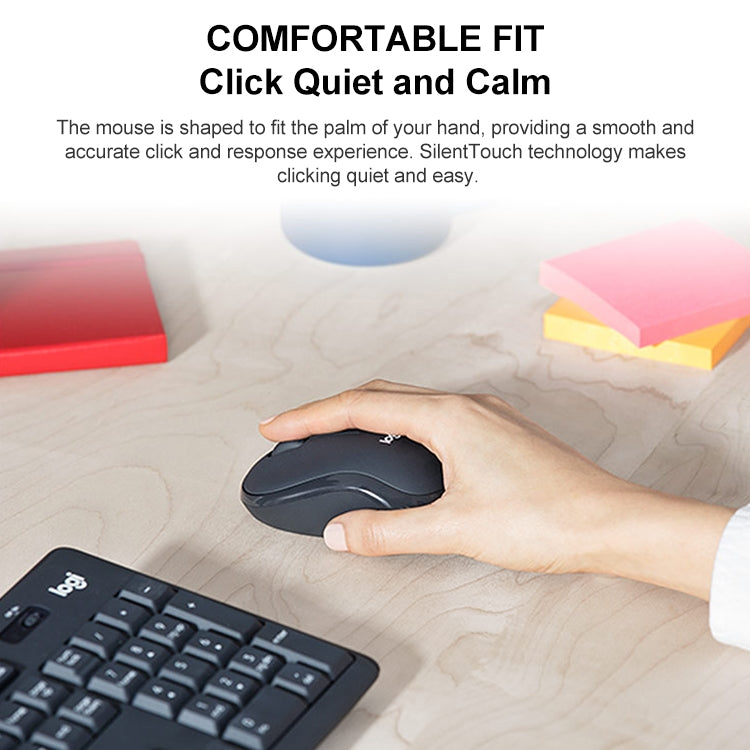 Logitech MK295 USB Wireless Silence Keyboard Mouse Set — view 7