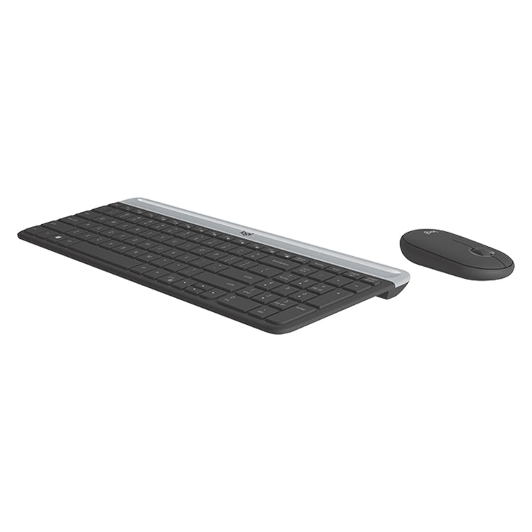 Logitech MK470 Wireless Silence Keyboard Mouse Set — Black