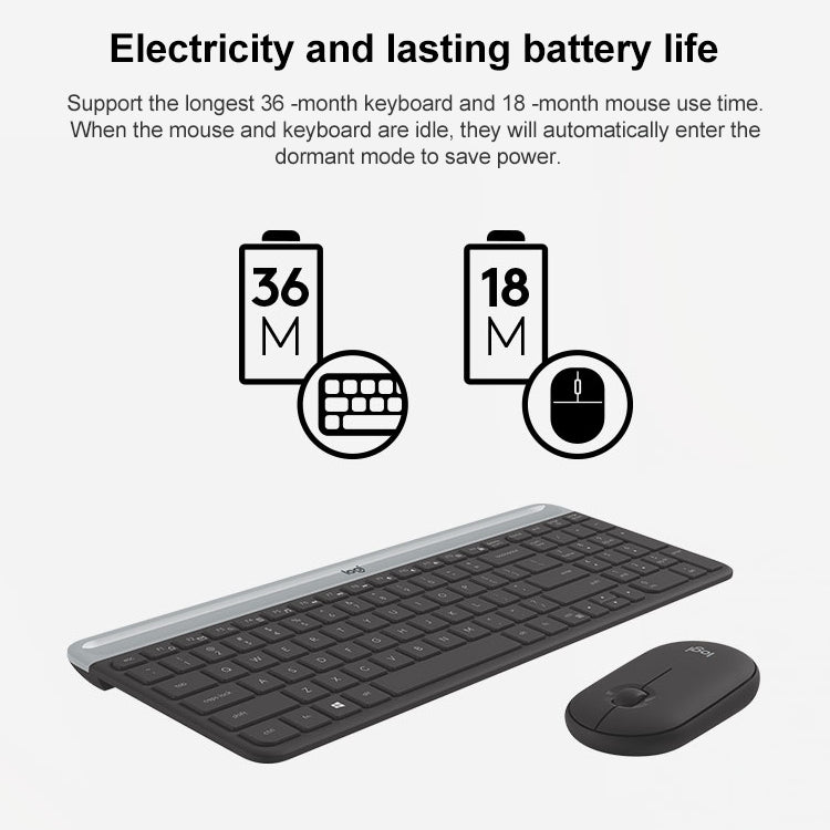 Logitech MK470 Wireless Silence Keyboard Mouse Set — view 8