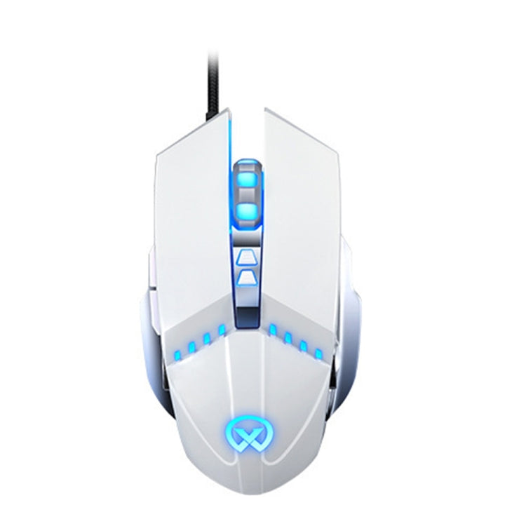 GM20 3200DPI 4-modes Adjustable 7-keys RGB Light Wired Gaming Mouse — GM20 Black