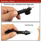 Fishing Line String Knotter Fishing Hook Tie Device Manual Knot Tying Tool