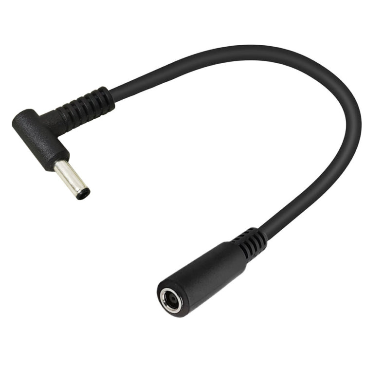 Elbow Male to Female Adapter 15cm DC Power Extension Cable for HP, 4.5 x 3.0mm
