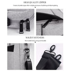 DJ06 Oxford Cloth Waterproof Wear-resistant Portable Expandable Laptop Bag for 15.4 inch Laptops, with Detachable Shoulder Strap