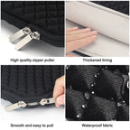 Diamond Texture Laptop Power Bag, Size: 16 x 13 x 1.5cm