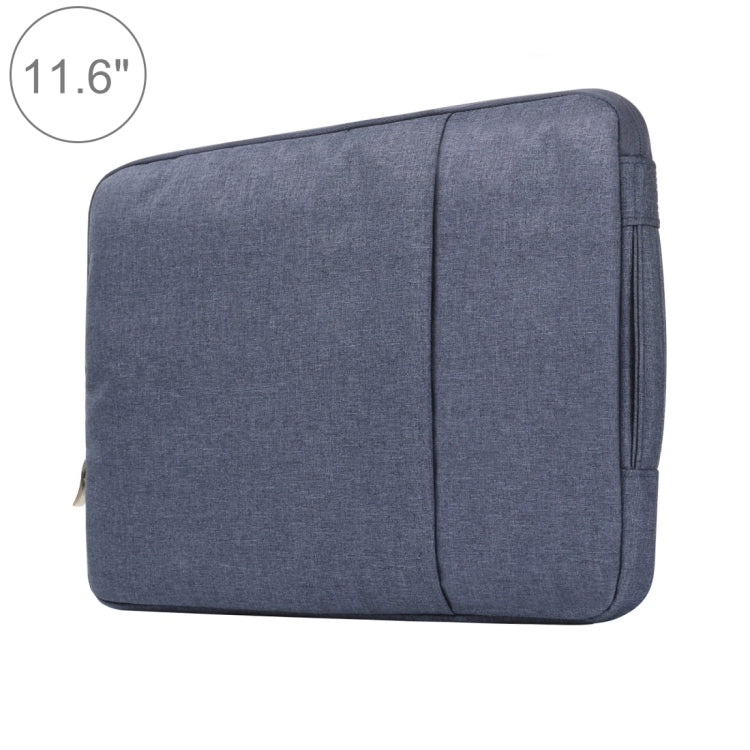 11.6 inch Universal Fashion Soft Laptop Denim Bags Portable Zipper Notebook Laptop Case Pouch for MacBook Air, Lenovo and other Laptops, Size: 32.2x21.8x2cm — view 8