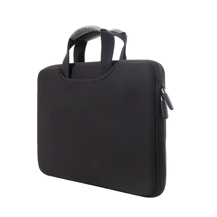 12 inch Portable Air Permeable Handheld Sleeve Bag for MacBook, Lenovo and other Laptops, Size:32x21x2cm — Magenta