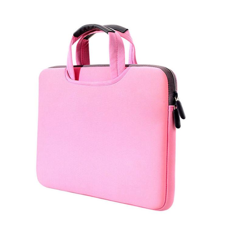 12 inch Portable Air Permeable Handheld Sleeve Bag for MacBook, Lenovo and other Laptops, Size:32x21x2cm — 12 inch Black