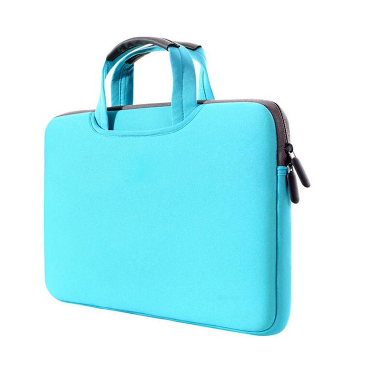 12 inch Portable Air Permeable Handheld Sleeve Bag for MacBook, Lenovo and other Laptops, Size:32x21x2cm — 12 inch Pink
