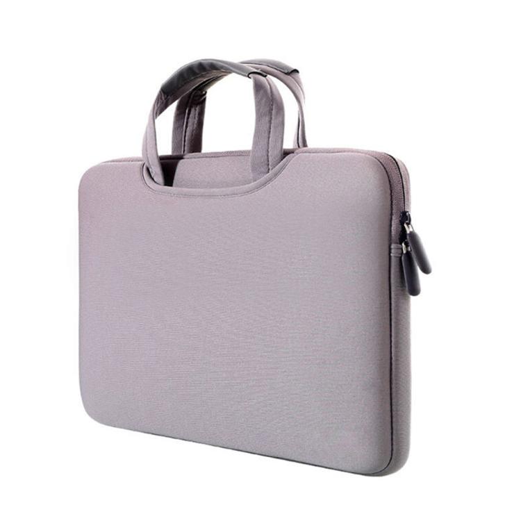 12 inch Portable Air Permeable Handheld Sleeve Bag for MacBook, Lenovo and other Laptops, Size:32x21x2cm — 12 inch Green