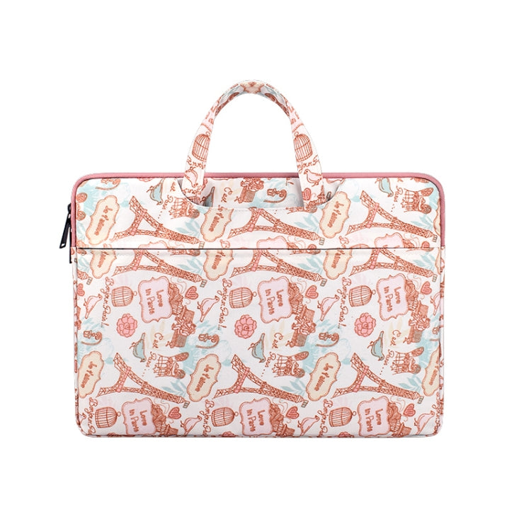 Canvas Waterproof Laptop Handbag for 14.1 inch Laptops