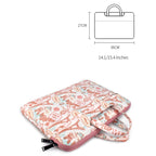 Canvas Waterproof Laptop Handbag for 14.1 inch Laptops