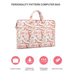 Canvas Waterproof Laptop Handbag for 14.1 inch Laptops